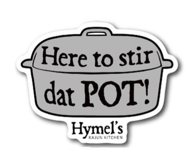 Hymels Kajun Kitchen Sticker