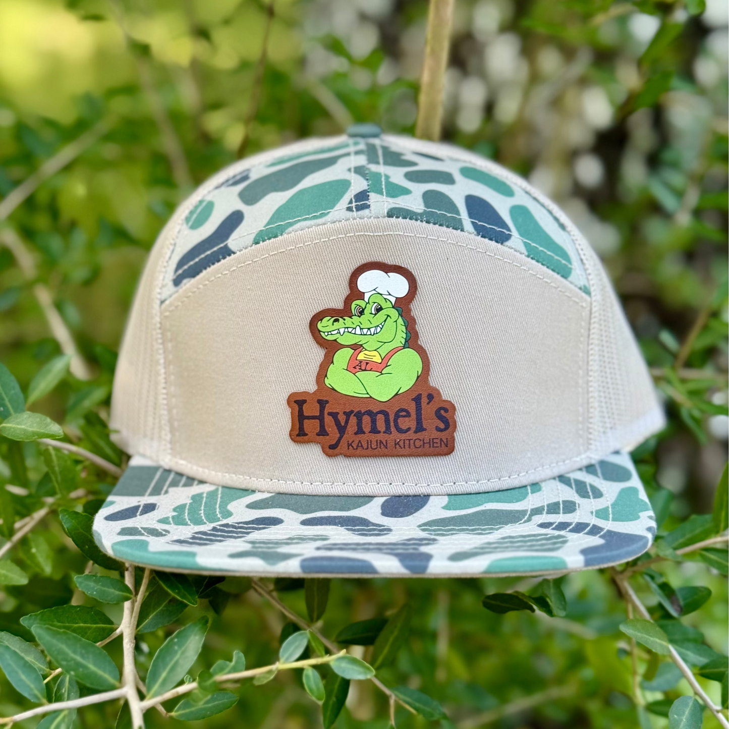 7 Panel Old Camo Hat