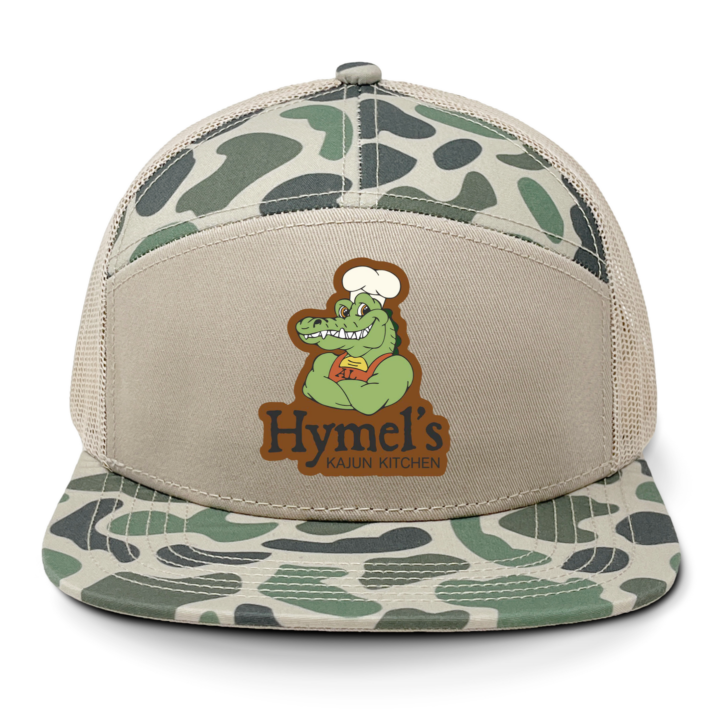 7 Panel Old Camo Hat