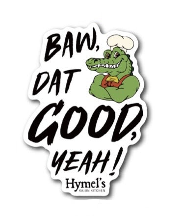 Hymels Kajun Kitchen Sticker