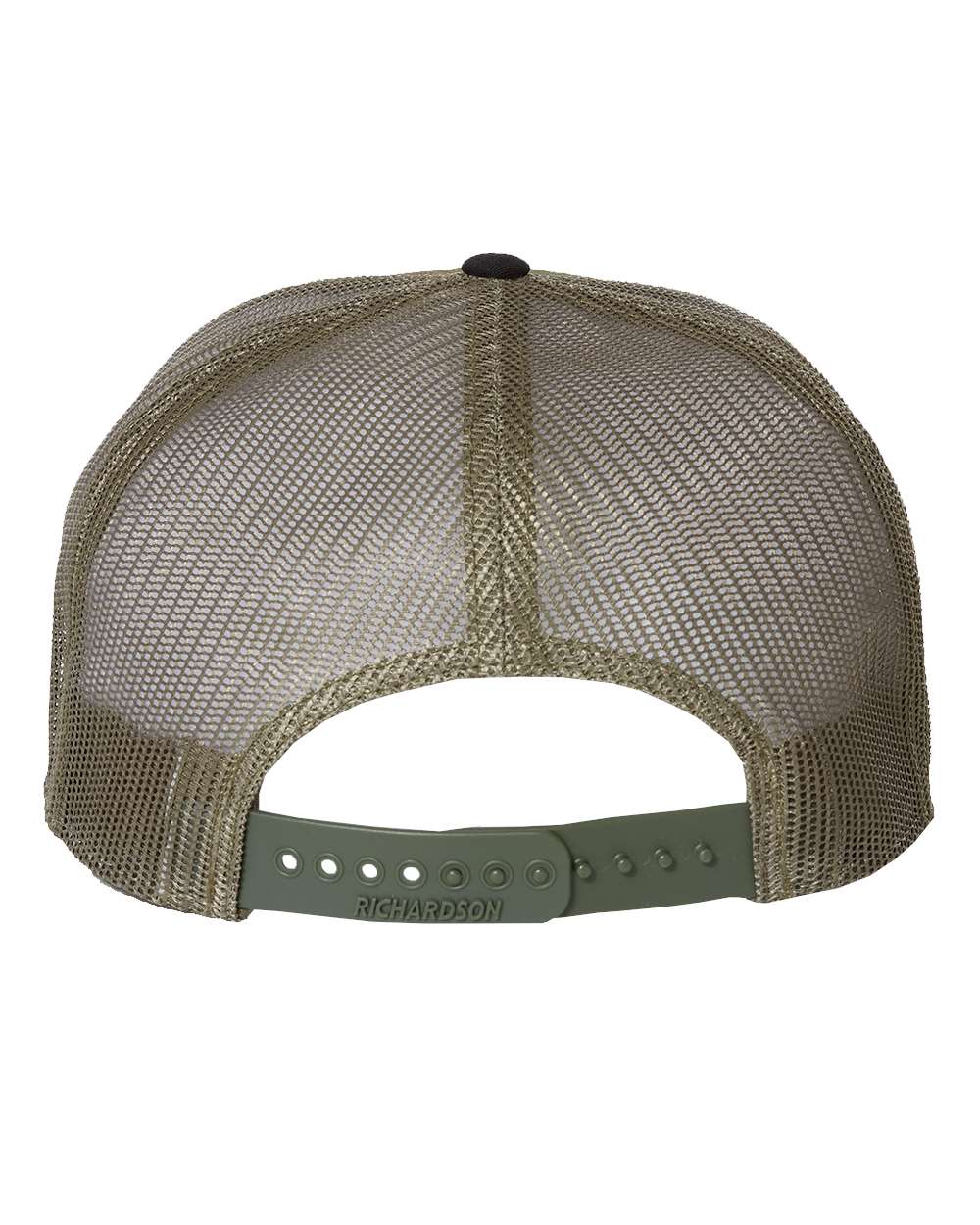 Black/Camo 7 Panel Hat