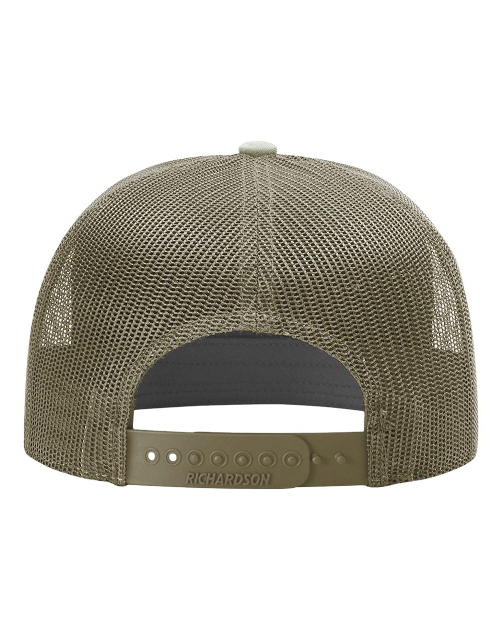 Solid Green 7 Panel Hat