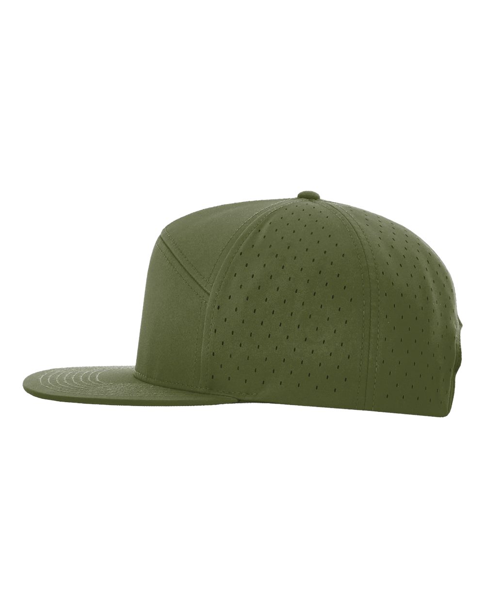 Green Performance 7 Panel Hat