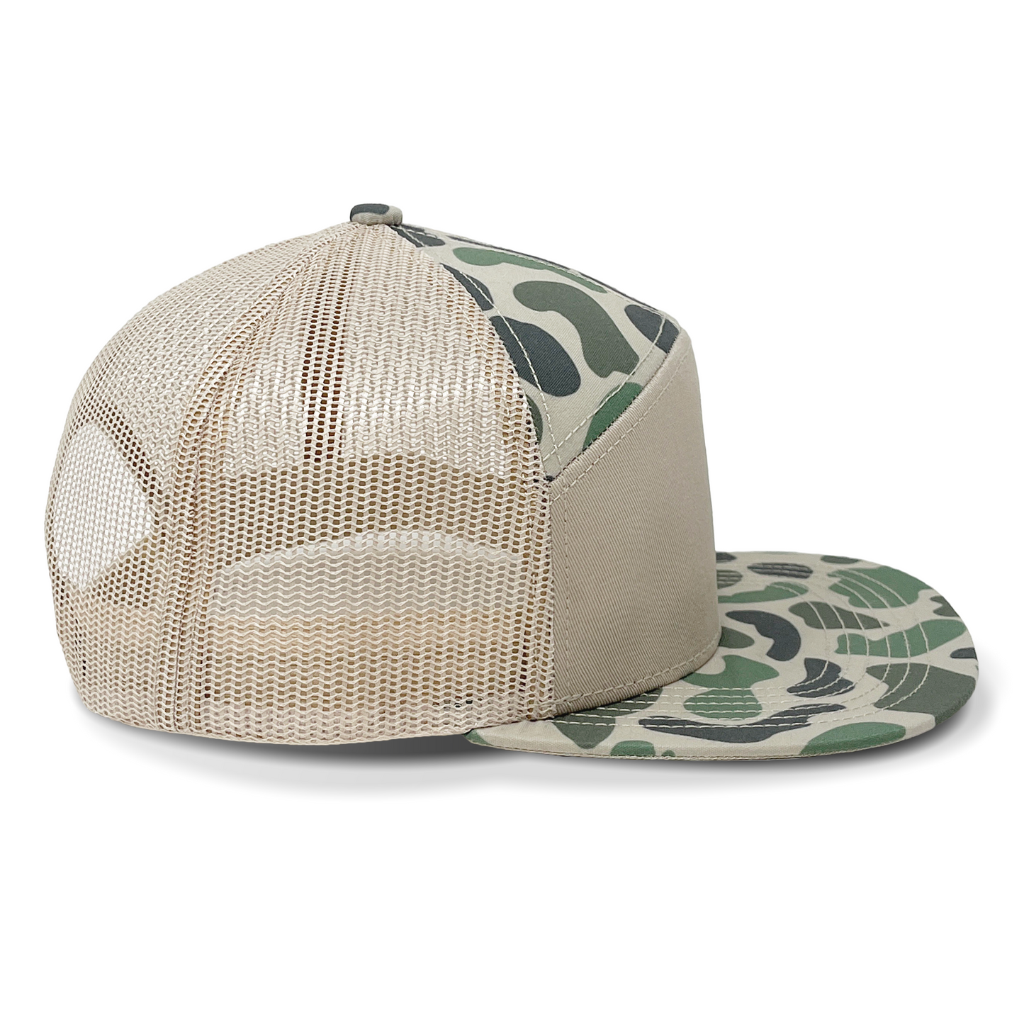 7 Panel Old Camo Hat